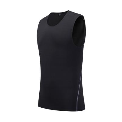 China Factory Direct Selling Breathable Exercise Maintain Refreshing Non-Tight Anti-Sounding Men Sports Fitness Vest for sale