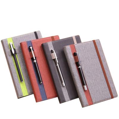 China Multicolor Hardcover Promotion A5 PU Planner Notebook Diary With Buckle for sale