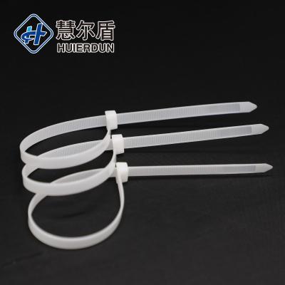 China Small Seal Black Nylon Plastic Cable Tie for sale