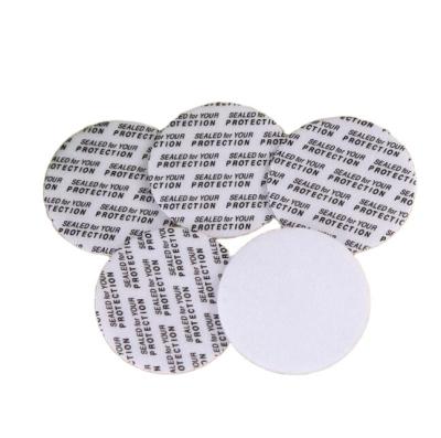 China Non Spill Self Adhesive Sealing Gasket Customized Pressure Sensitive Safety Sealing Gasket, Used For Lid Gasket Of Cosmetic Bottles/Boxes for sale