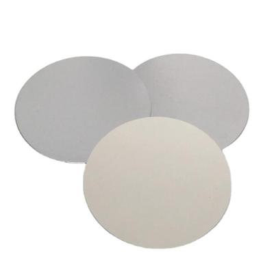 China Non Spill Aluminum Foil Pad Induction Sealing Liner / Two Piece Sealing Liner With Carton for sale