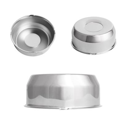 China Iron NanGuan 108MM 4.25Inch Wheel Center Caps for Truck Rims , Chrome,46MM Height Center Caps For Wheels for sale