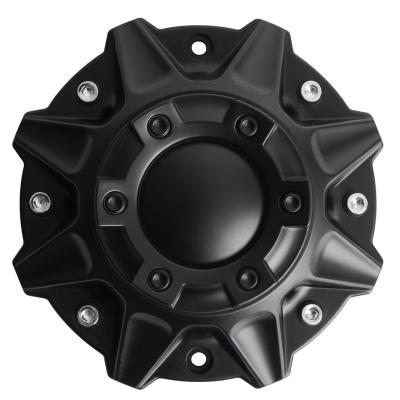 China ABS NanGuan Wheel Center Cap Compatible With Ballistic Wheel Center Cap For 845 Morax Rim Matte Black for sale