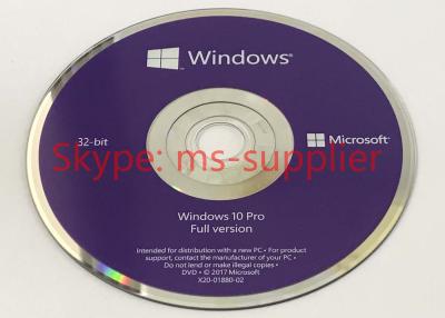 Κίνα παράθυρα 10 32/64bit DVD υπέρ πακέτο με το κλειδί cOem προϊόντων, Microsoft Windows 10 υπέρ προς πώληση