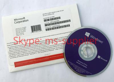 China Windows 10 Pro Retail Box , Windows OEM Software 64 Bit / 32 Bit Operating System for sale