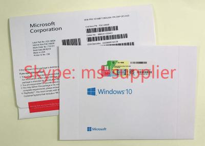 China Windows 10 DVD profissionais & de OEM do código chave software que inclui o original completo de Lincense dos dados à venda