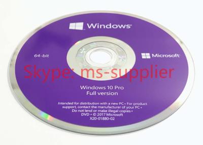 China 100% Online Activate 64Bit Windows 10 Pro OEM DVD 64 Bit Lifetime Warranty for sale