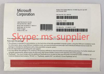 China OEM Coa Sticker Windows 10 Professional Retail Version Online Activation 32bit 64bit for sale