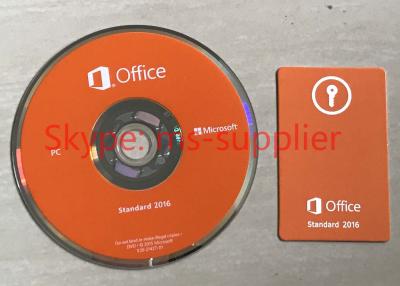 China Microsoft Office Standard 2016 Full Version License Media Wndows Retail Box Online Activation for sale