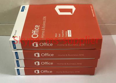 Chine Microsoft Office 2016 à la maison et affaires pour l'anglais de Mac pour le PC de Windows, commande de 32/64 bits DVD à vendre