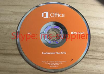 China Microsoft Office 2016 Proffesional DVD 32 / 64 Bit 1 PC English Version Genuine , Office 2016 Pro PKC for sale