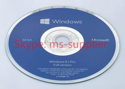 China Microsoft Windows 8,1 de Bouwer van het Pro Packdvd Systeem, Vensters 8,1 Kleinhandelsdoos Te koop