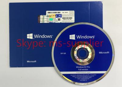 China 100% Online Activation Windows 8.1 Pro OEM License , Windows 8.1 Retail Box for sale