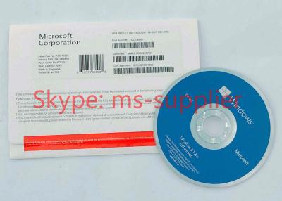 China Polish Windows 8.1 Pro Pack 64 Bit DVD System , Windows 8.1 Retail Version OEM New Key for sale