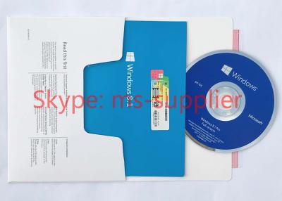 China French Upgrade Windows 8.1 Professional 64 Bit OEM System Builder Channel Software for sale