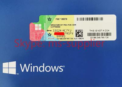 China Work And Home Windows 7 Professional Activation Key 64 Bit Full Version for sale