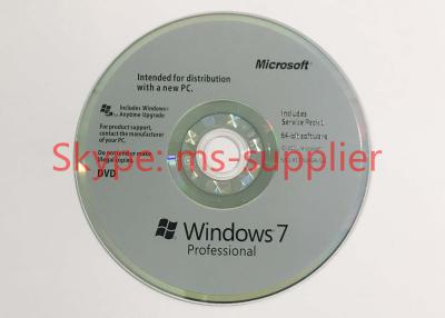 Chine La mise à jour anglaise de DVD Microsoft Windows 7, gagnent 7 pro 32 pleine version au détail de 64 bits à vendre