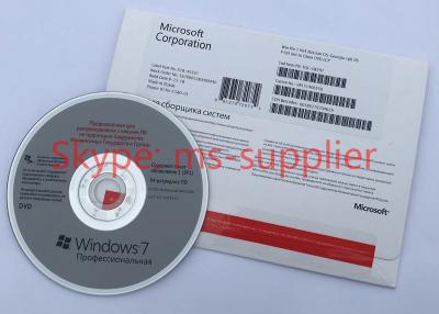 중국 100% 온라인 활성화 제품 열쇠 Windows 7 64 조금 32 조금 DVD OEM 팩 판매용