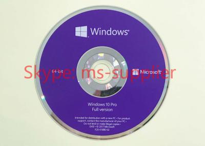 Cina Attivazione online di versione completa dell'OEM di DVD 32/64Bit del professionista di Microsoft Windnows 10 in vendita