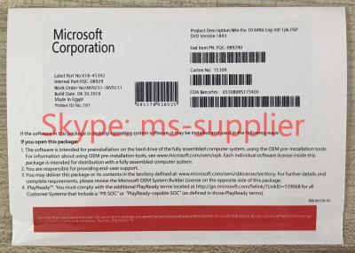 Cina Attivazione online di DVD del sistema del professionista di vittoria 10 del software di Microsoft Windows in vendita