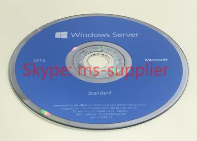 China Windows Server 2016 OEM DVD 64 Bit Full Version Original Activation Lifetime Computuer Build for sale