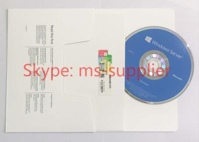 China Windows Server 2016 Standard DVD/CD OEM COA/Originele Media de met 64 bits van de Stickeractivering Te koop