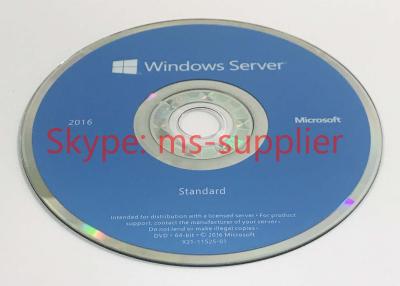 Chine Paquet 2016 scellé pleine par version de responsable de la génération du système d'OEM de Windows Server DVD Meida à vendre