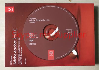 Cina 32/64- DVD originale del software di progettazione grafica di Adobe del pezzo con la scatola al minuto in vendita