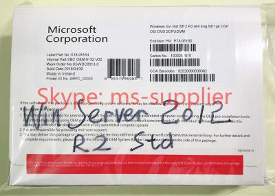 China 5 o CALS Windows Server 2012 fundamentos vende a varejo o bocado bocado/64 da caixa 32 P73-06165 à venda