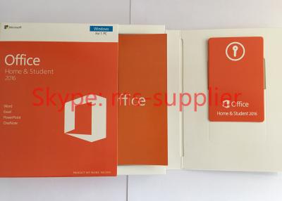 China Microsoft Office-Volledige Versie de met 64 bits van de Professional 2016productcode, de Kleinhandelsdoos van Microsoft Office Te koop