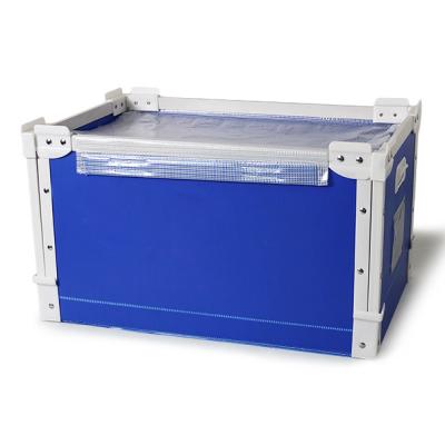 China Waterproof Cheap Industrial Raincoat Folding And Stackable Storage Container for sale