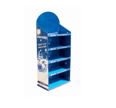 China Professional Corrugated PP Exhibition Display Stand / Plastic Rack In Supermarket for sale