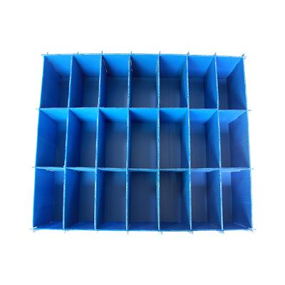 China Custom Plastic Corrugated Divider Components Correx Pizza Delivery Box For Scooter Bike Motorcycle for sale