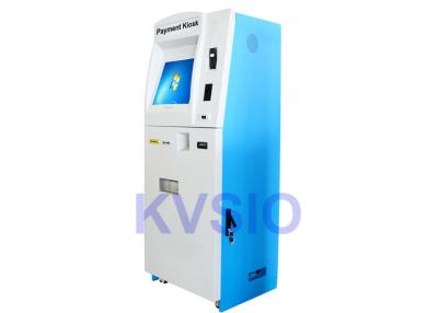 China Interactive Kiosk Bill Payment Machine , Cash Kiosk Machines With Coin Hopper for sale