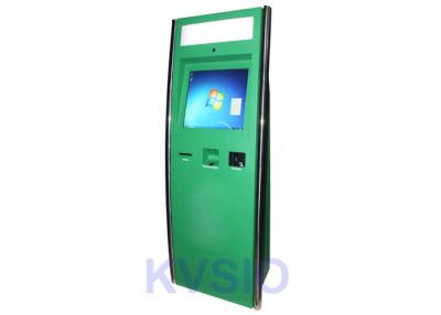 China Fingerprint Reader Bill Payment Kiosk 1.5mm SS Enclosure Material Compact Structure for sale