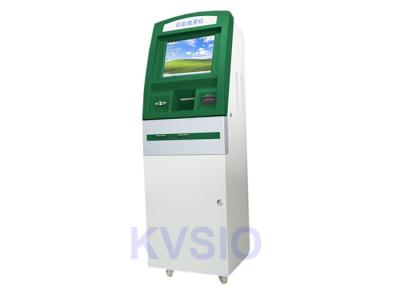 China Financial Bank Utility Cash Payment Kiosk , Payment Machine Kiosk 17 / 19 Inch Monitor Size for sale