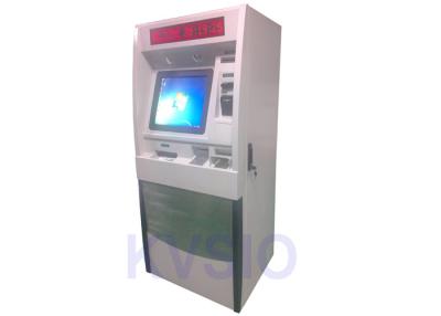 China Cash Acceptor Ticket Vending Machine Anti Vandalism 1.5mm Thickness Steel Material for sale