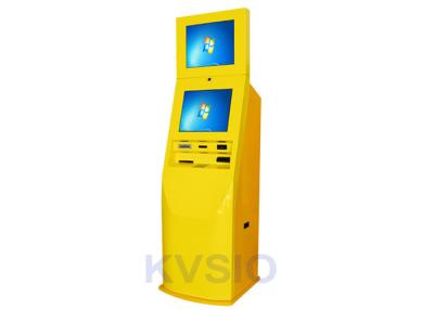 China Dual Screen SIM Card Dispenser Kiosk Stable Working With Cash Acceptor / Dispenser for sale