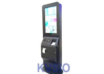 China Self Service Hotel Check In Kiosk 8RS-232 Ports Interface With Passport Reader for sale