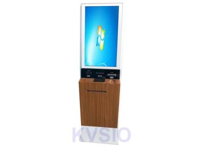 China Biometric Reader Self Check In Kiosk Rugged Industrial Computer Host CE Approved for sale