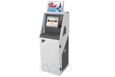 China Interactive Self Check In Kiosk 19 Inch Capacitive Multi Touch Screen Compact Structure for sale