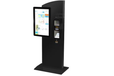 China 32 Inch Self Service Check In Kiosk , Self Registration Kiosk Cutom Logo Printed for sale