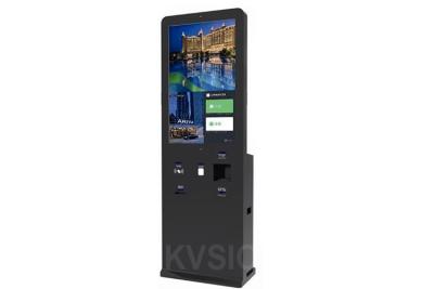 China Barcode Scanner Boarding Pass Kiosk , Self Service Kiosk Machine 1 Year Warranty for sale