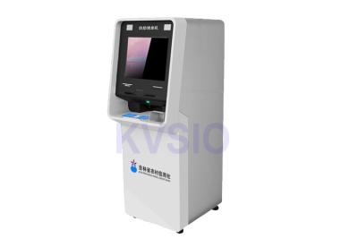 China Waterproof Self Service Banking Kiosk High Precision With A4 Laser Printer for sale