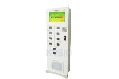 China Coin Operated Mobile Power Charging Station Compact Structure For Shopping Mall for sale