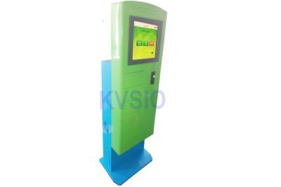 China 19 Inch Monitor Cellular Charging Stations , Mobile Charging Kiosk Anti Vandalism for sale