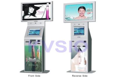 China Dual Sides Self Service Computer Kiosk , Multimedia Kiosk Easy To Operate for sale