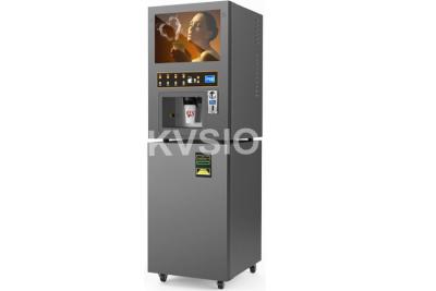 China Coin / Cash Payment Coffee Vending Machine 110 - 240V AC Working Environment for sale