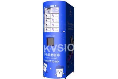 China Milk Tea Orange Juice Drink Vending Machine With Real Time Monitoring System for sale