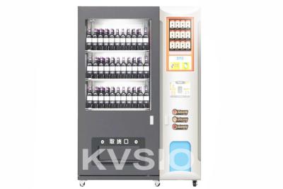 China Automated Glass Bottle Wine Vending Machine With Cooling System And Elevator System for sale